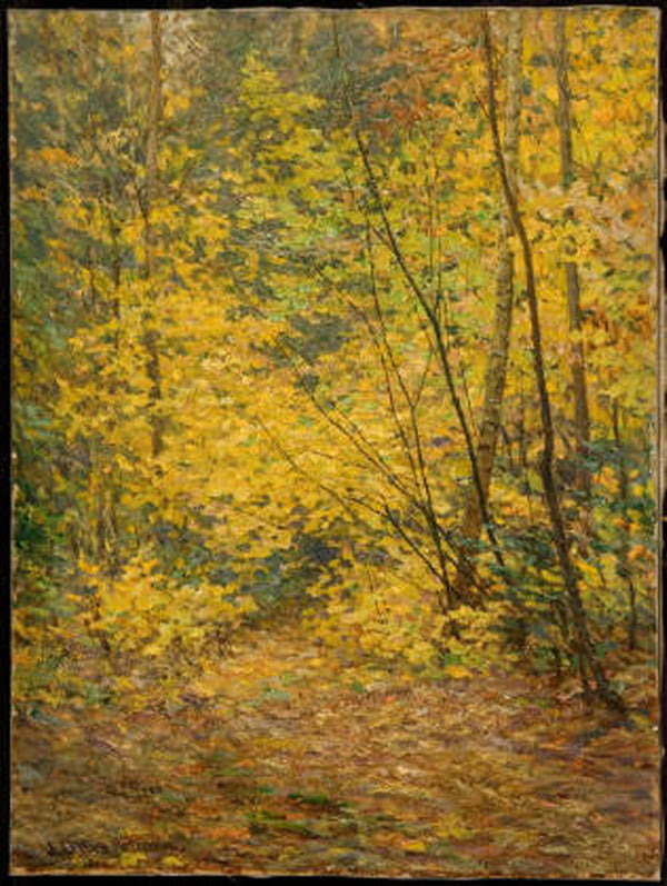 Leland Day, vintage artwork by John Ottis Adams, 12x8" (A4) Poster