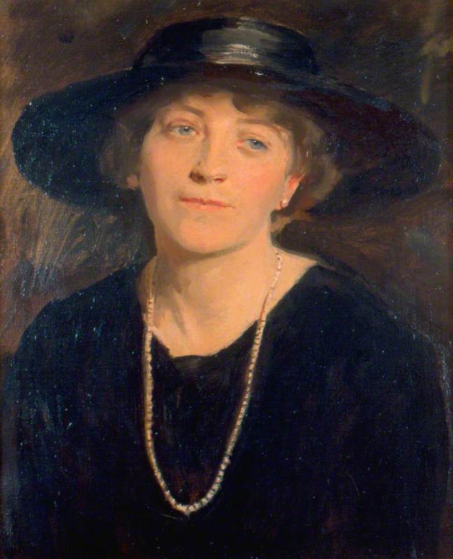 Hazel MacNaghten (1885-1956) by Reginald Grenville Eves,16x12(A3) Poster