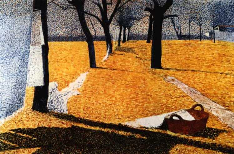 Washing in the Sun by Giuseppe Pellizza da Volpedo,A3(16x12")Poster