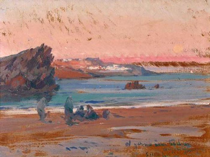 Paisaje de costa by Eliseo Meifren i Roig,A3(16x12")Poster