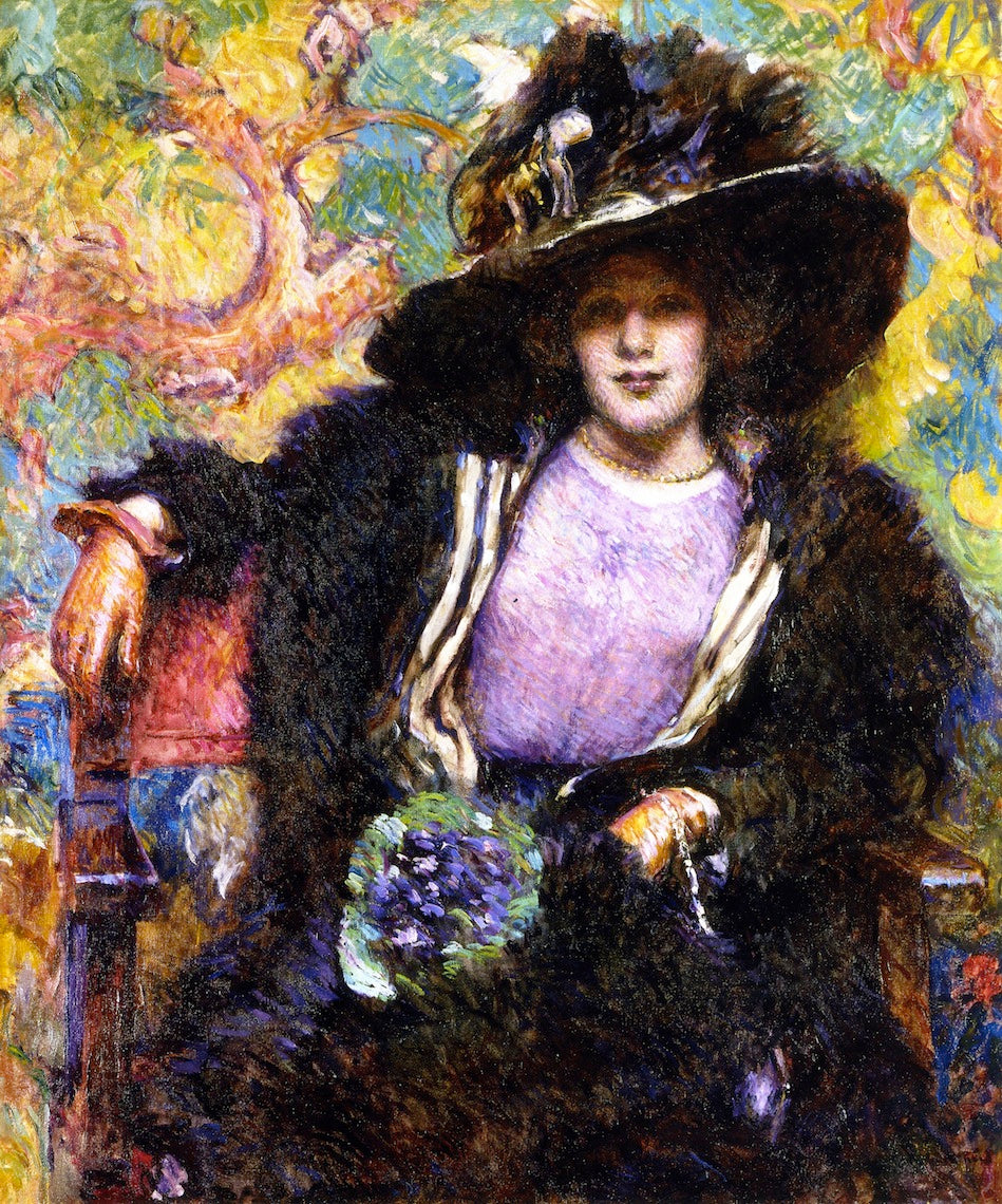 The Furs by Robert Lewis Reid,A3(16x12")Poster