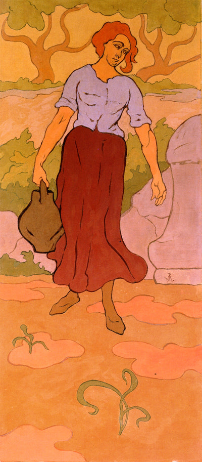 Woman with Pitcher by Paul Ranson,A3(16x12")Poster