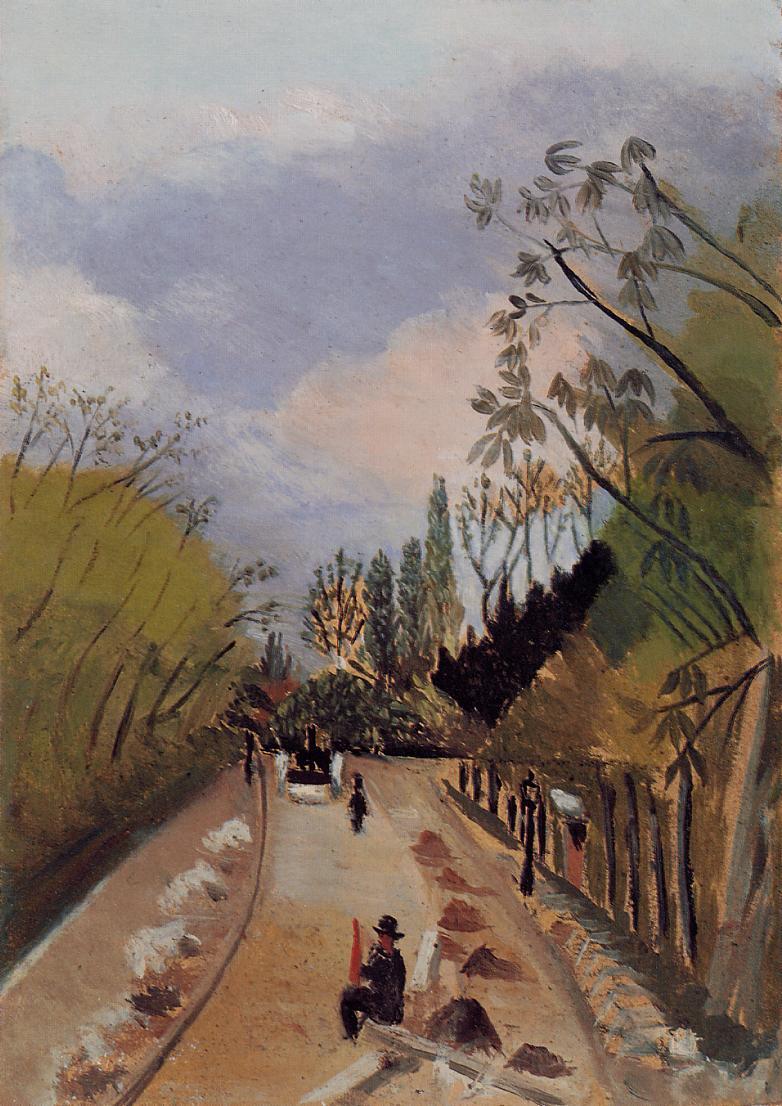 Avenue de l'Observatoire by Henri Rousseau,A3(16x12")Poster