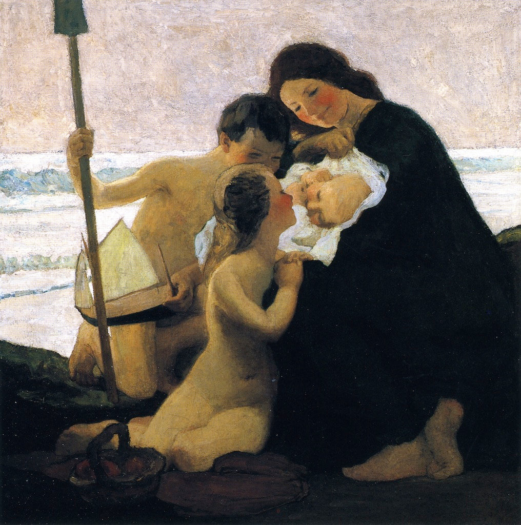Sea Babies by Max Bohm,A3(16x12")Poster