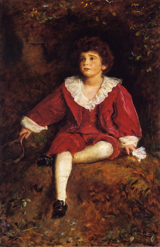 The Honourable John Nevile Manners, vintage artwork by Sir John Everett Millais, 12x8" (A4) Poster