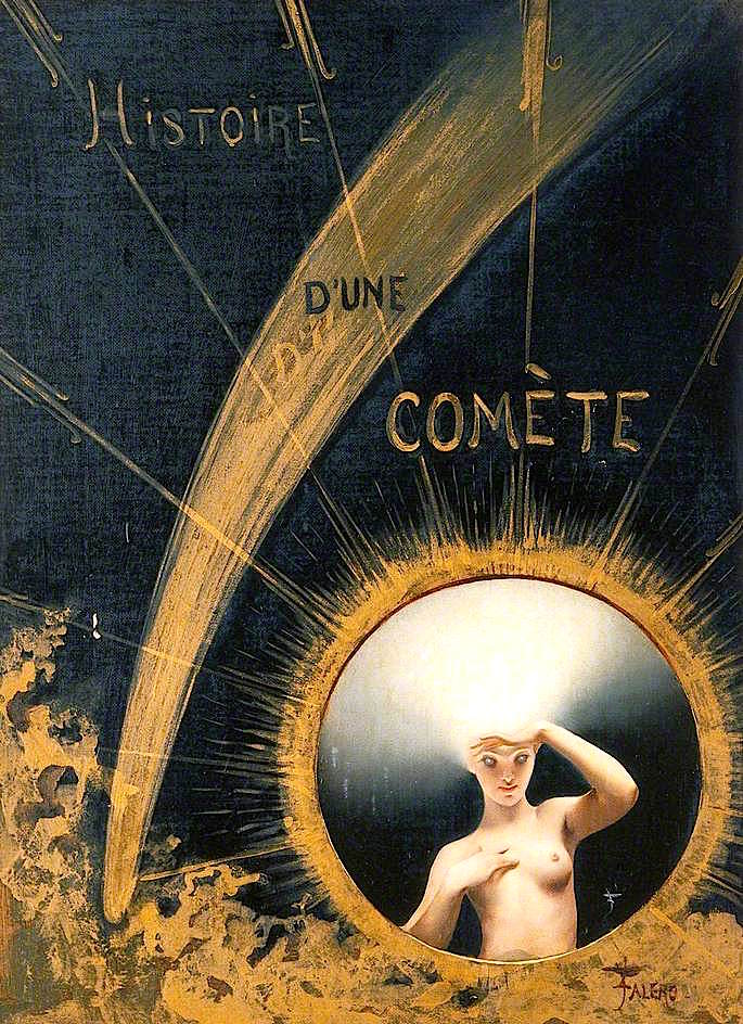 Story of a Comet by Luis Ricardo Falero,A3(16x12")Poster
