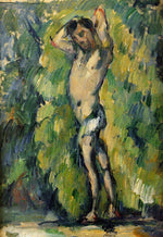 Bather, vintage artwork by Paul Cezanne, 12x8" (A4) Poster