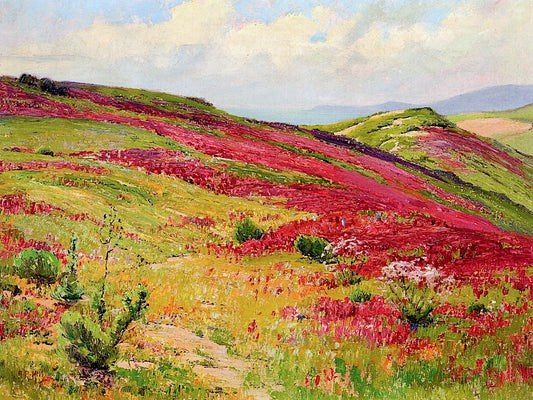 Radiant Spring, vintage artwork by Anna Althea Hills, 12x8" (A4) Poster