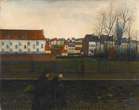 Paysage bruxellois by William Degouve de Nuncques,A3(16x12")Poster