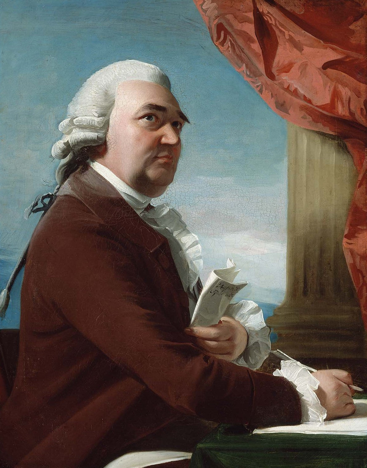 Gilbert DeBlois, vintage artwork by John Singleton Copley, 12x8" (A4) Poster