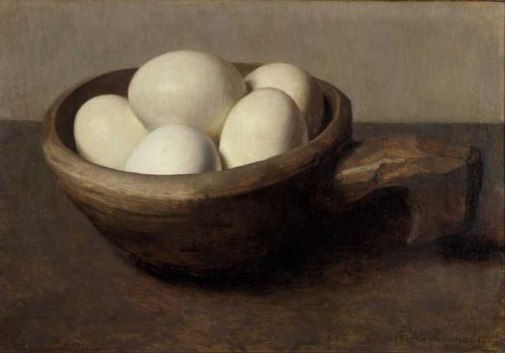 Bowl with Eggs by Floris Verster,A3(16x12")Poster