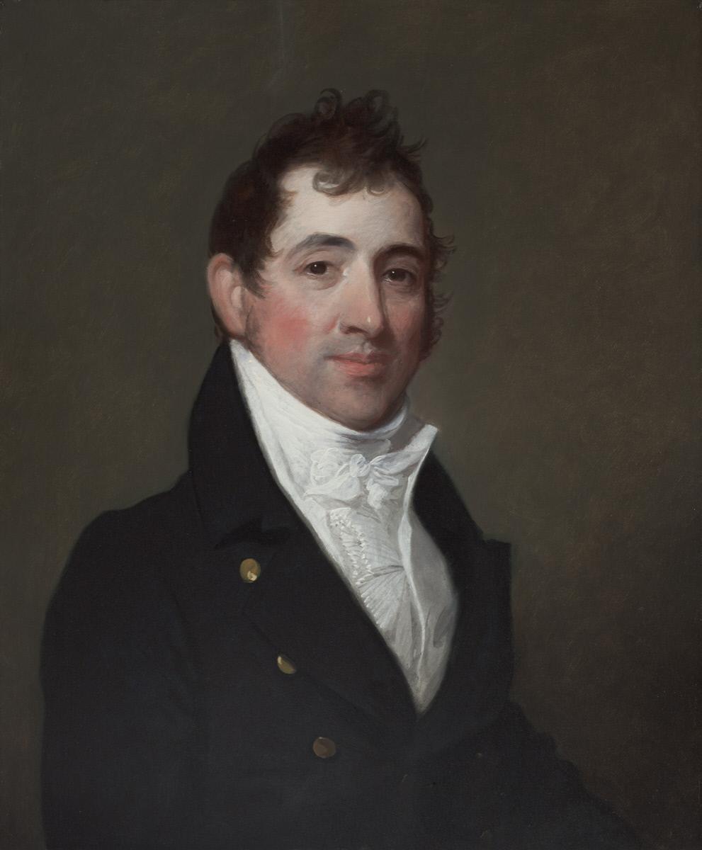 Francis Welch, vintage artwork by Gilbert Stuart, 12x8" (A4) Poster