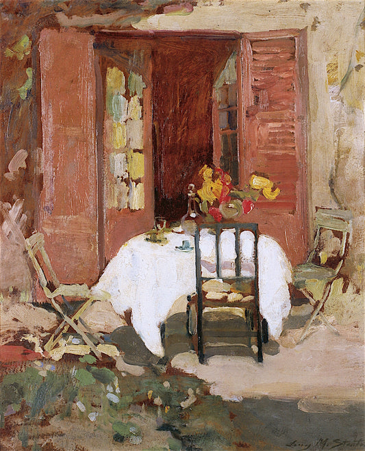 A Paris Garden by Lucy May Stanton,16x12(A3) Poster