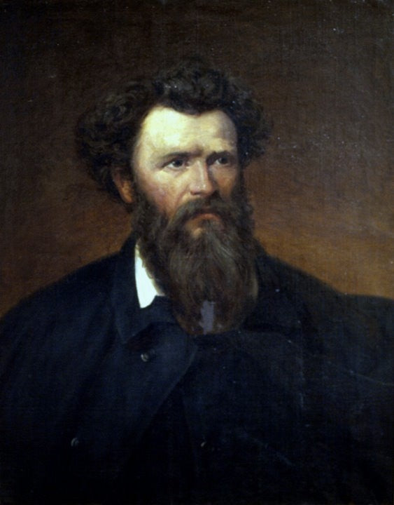 Miklós Izsó, vintage artwork by Viktor Madarász, 12x8" (A4) Poster