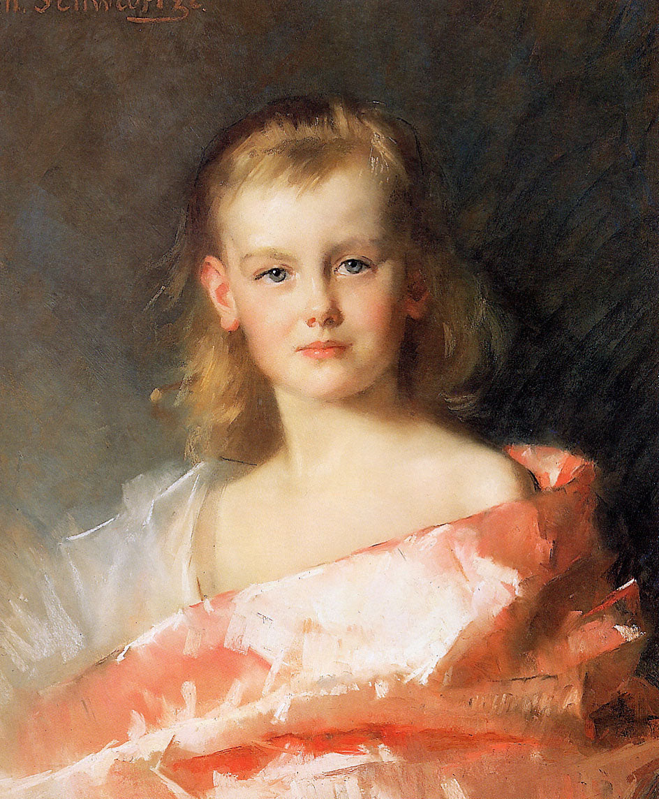 Princess Wilhelmina by Therese Schwartze,A3(16x12")Poster
