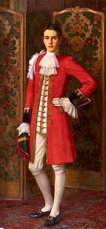 George Ronald Lane, vintage artwork by Frank Robinson Daniell, 12x8" (A4) Poster