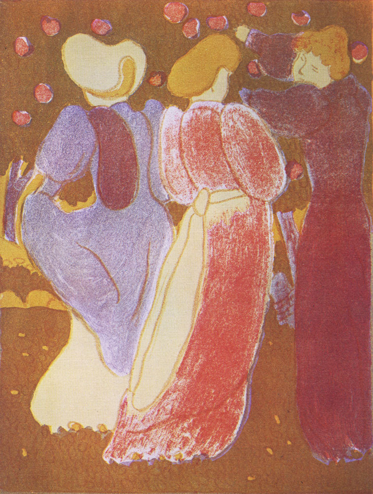 Les Vierges by Jozsef Rippl-Ronai,A3(16x12")Poster