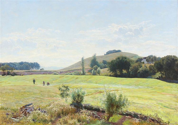 Danish Summer by Viggo Pedersen,A3(16x12")Poster