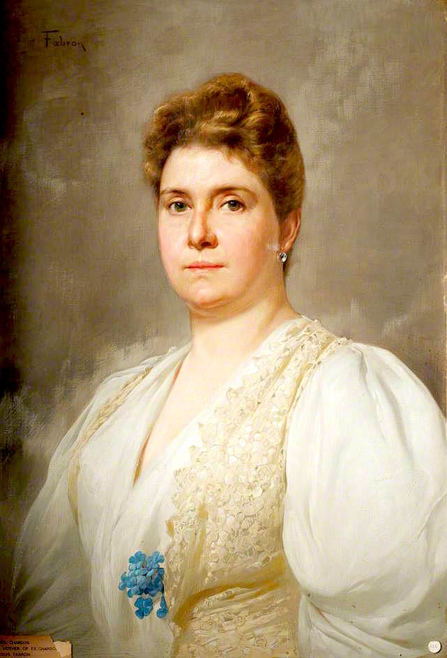 Painting of a Victorian Lady by Luigi Fabron,A3(16x12")Poster