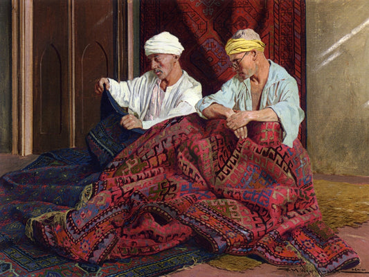 The Carpet Dealers by Feliks Michal Wygrzywalski,16x12(A3) Poster