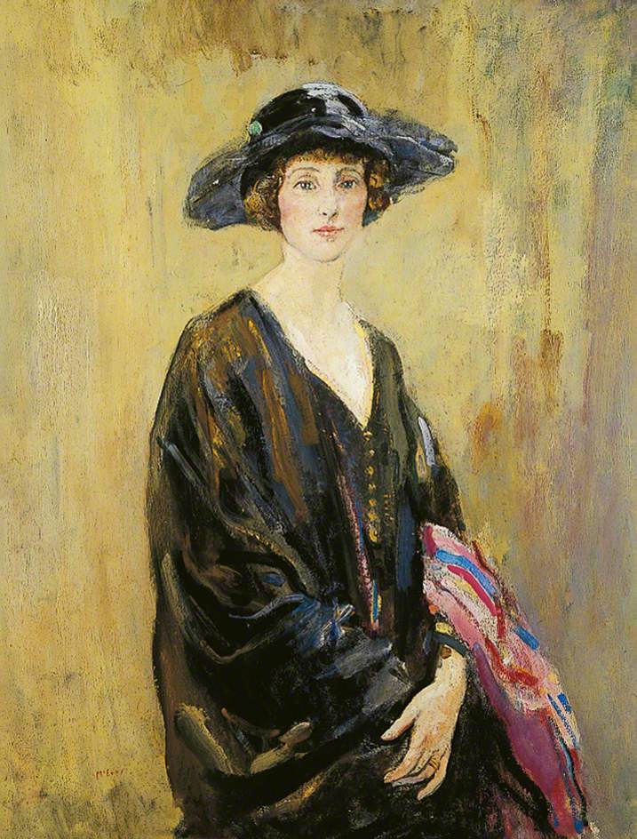 Dorothy Una Ratcliffe by Ambrose McEvoy,16x12(A3) Poster
