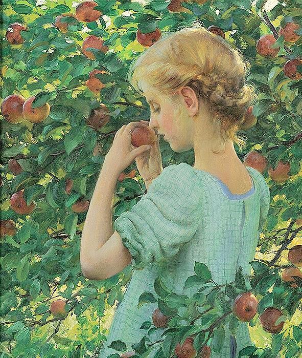 Apple Perfume by Charles Courtney Curran,A3(16x12")Poster