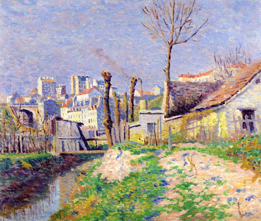 The BieVre near Paris by Maximilien Luce,A3(16x12")Poster