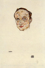Head of Dr. Fritsch by Egon Schiele,16x12(A3) Poster