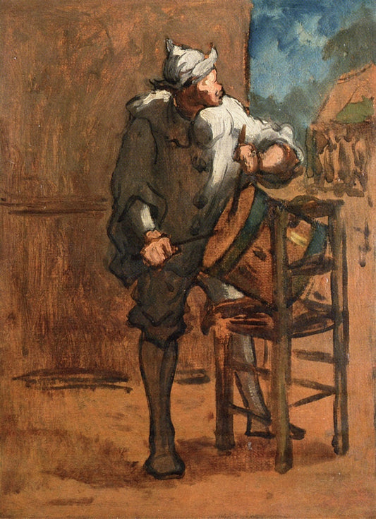 The Drum, vintage artwork by Honore Daumier, A3 (16x12") Poster Print