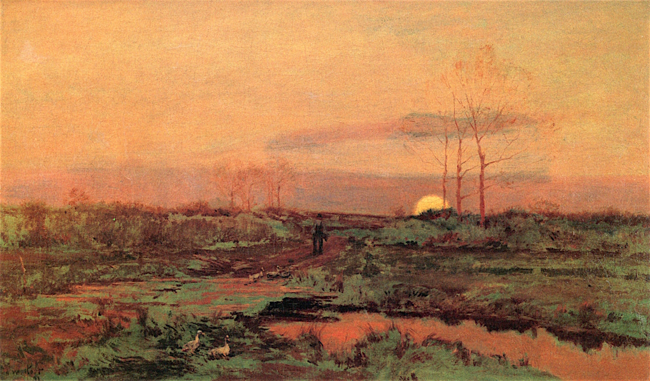 Staten Island Sunset by Frederick W. Kost,A3(16x12")Poster