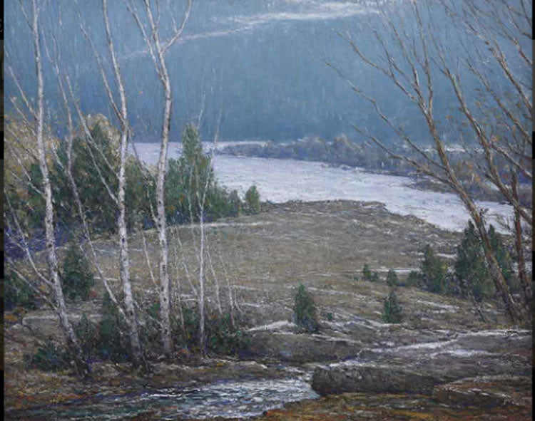 Lingering Snow by Cullen Yates,A3(16x12")Poster