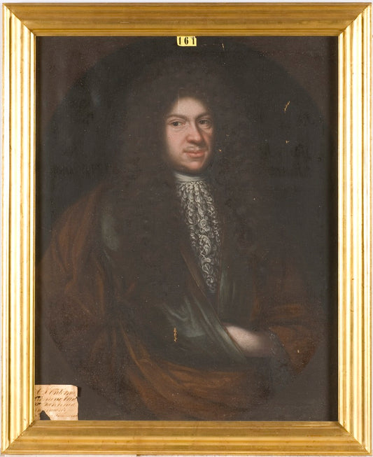 Coelestin Fredrik Guthermuth, vintage artwork by David Klocker Ehrenstrahl, 12x8" (A4) Poster