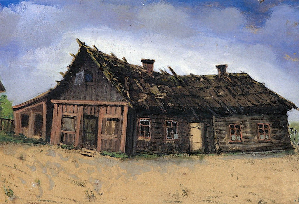 House Where I Was Born by Yehuda Pen,A3(16x12")Poster