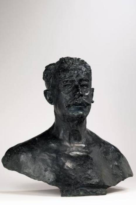Étienne Clementel, vintage artwork by Auguste Rodin, 12x8" (A4) Poster