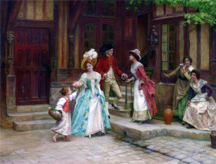 The day after the wedding by Jules Girardet,A3(16x12")Poster