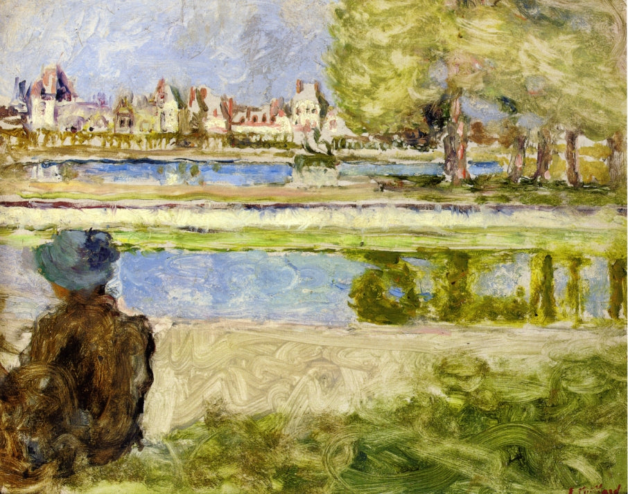 Chateau du Fontainebleau by edouard Vuillard,A3(16x12")Poster