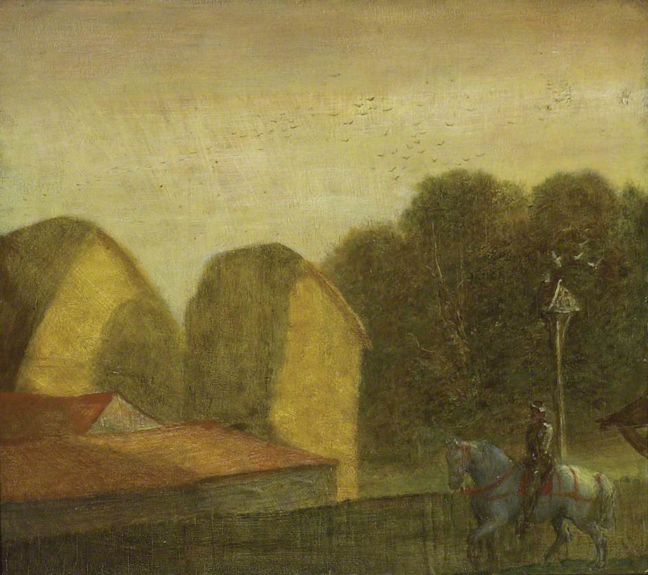 All the Air a Solemn Stillness Holds', vintage artwork by George Frederic Watts, A3 (16x12") Poster Print