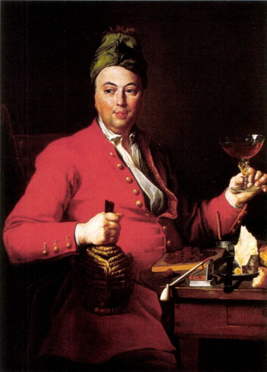 The Gourmet, vintage artwork by Jacob van Schuppen, 12x8" (A4) Poster