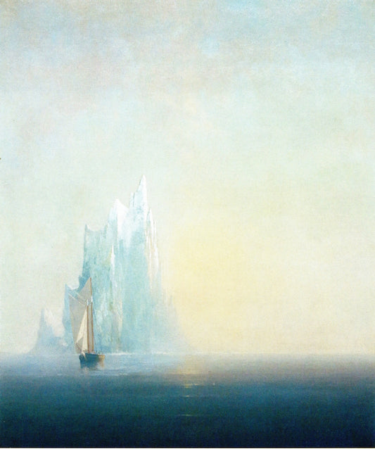 The Iceberg, vintage artwork by George Curtis, A3 (16x12") Poster Print