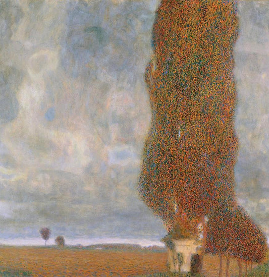 The Great Poplar by Gustav Klimt,A3(16x12")Poster