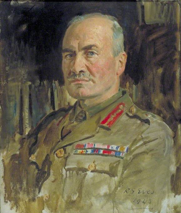  Sir Ronald Adam Bt, CB, DSO, OBE by Reginald Grenville Eves,16x12(A3) Poster