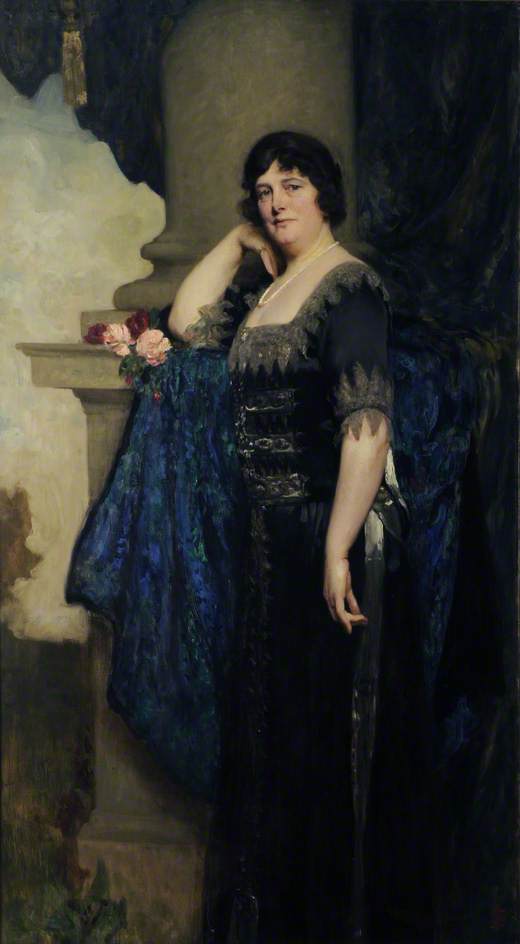 Lady Stevenson, vintage artwork by Solomon Joseph Solomon, 12x8" (A4) Poster