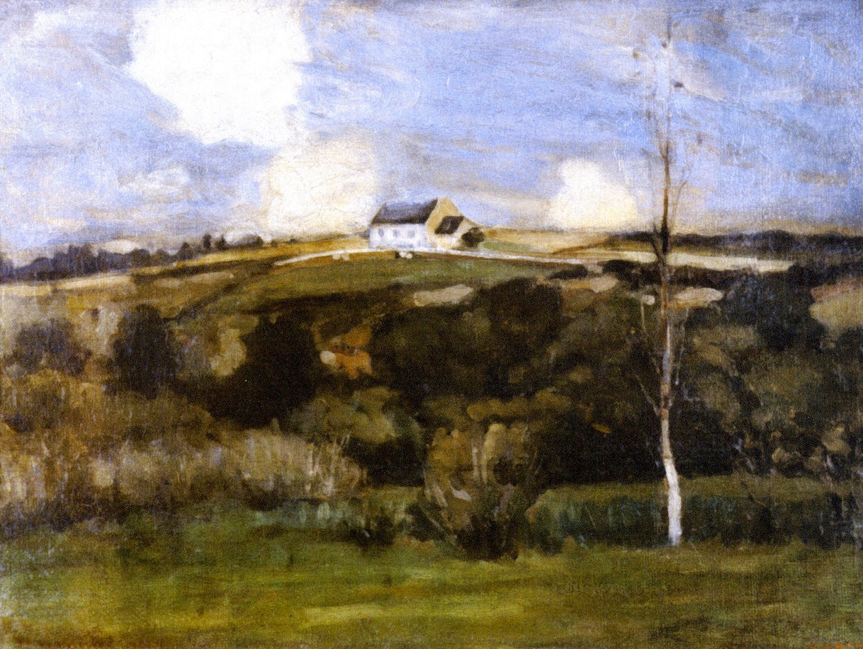 Brittany Landscape by Frederick Carl Frieseke,16x12(A3) Poster