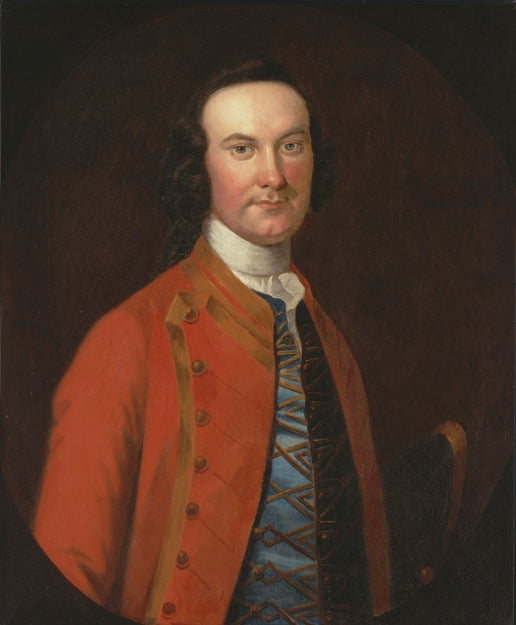 Sir William Johnson, vintage artwork by John Wollaston, 12x8" (A4) Poster