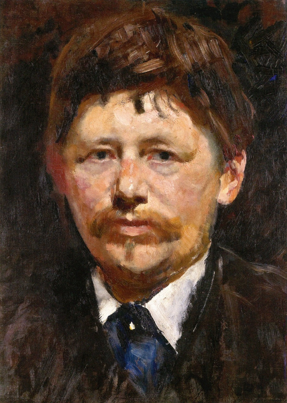 Andreas Singdahlsen by Edvard Munch,A3(16x12")Poster