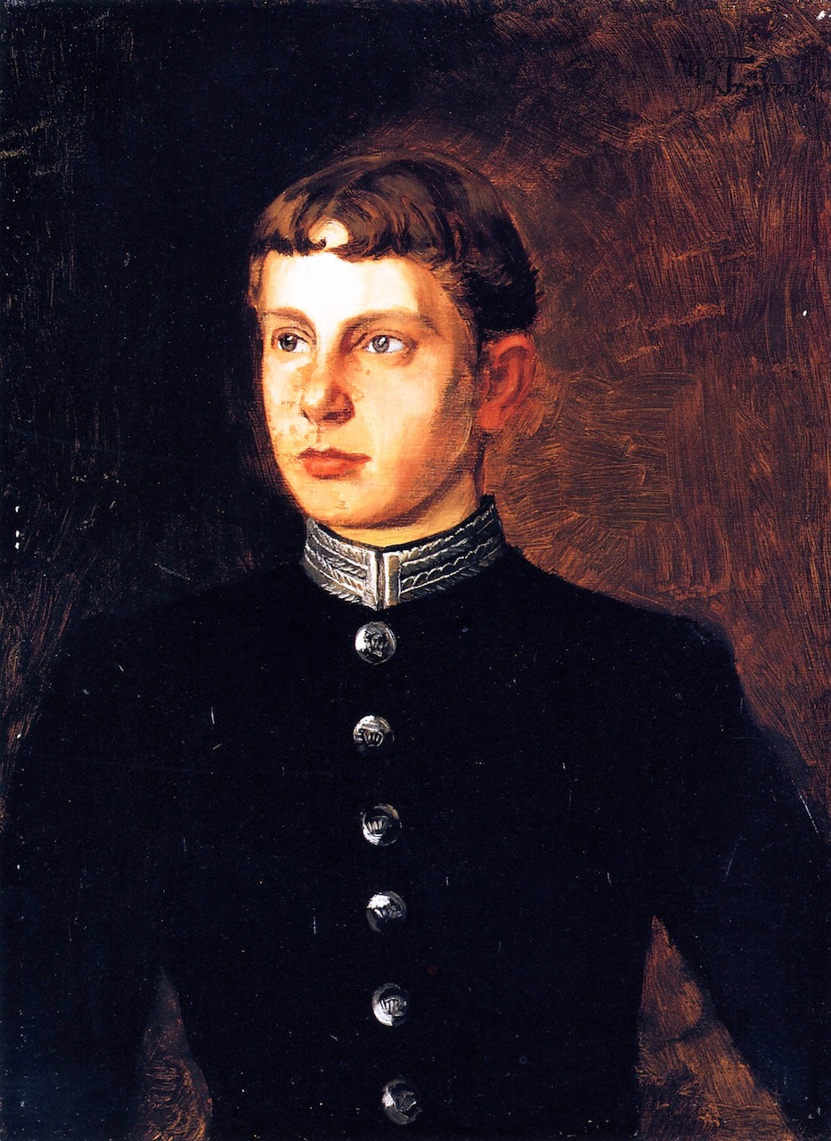 Graf Haupt zu Pappenheim by Wilhelm Trubner,A3(16x12")Poster