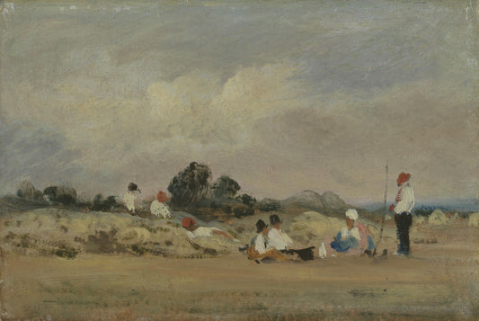 Haymakers Resting, vintage artwork by Frederick Waters Watts, A3 (16x12") Poster Print