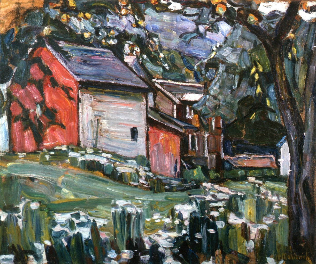 Country House, Outskirts of Moscow by Abraham A. Manievich,16x12(A3) Poster