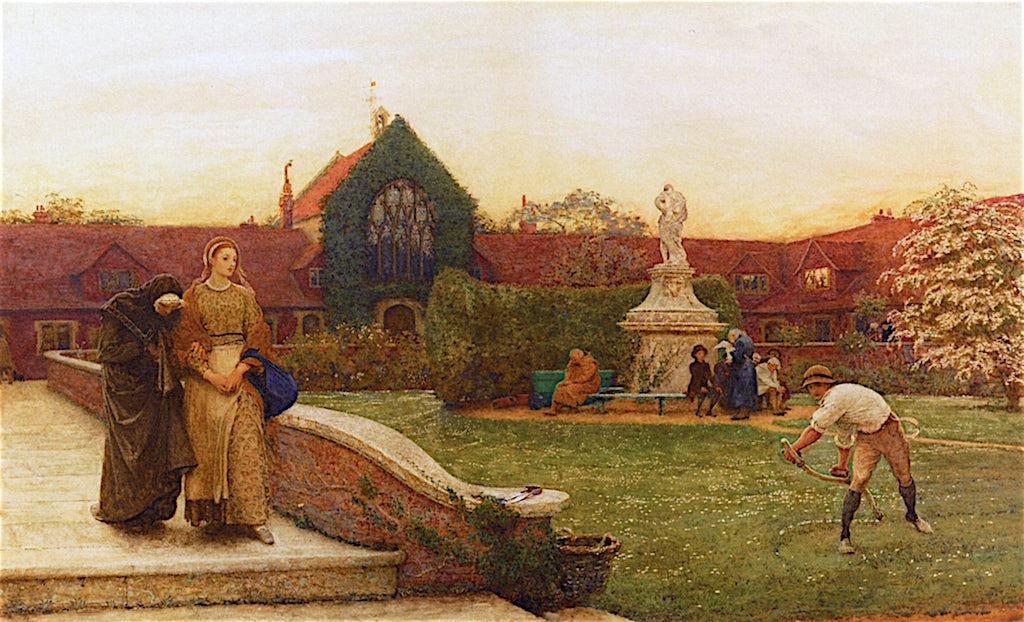 The Harbor of Refuge, vintage artwork by Frederick Walker, 12x8" (A4) Poster