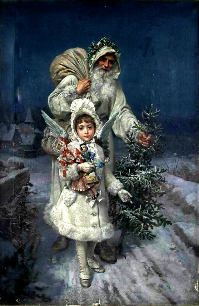 Memories of Christmas by Antonio Garcia y Mencia,A3(16x12")Poster